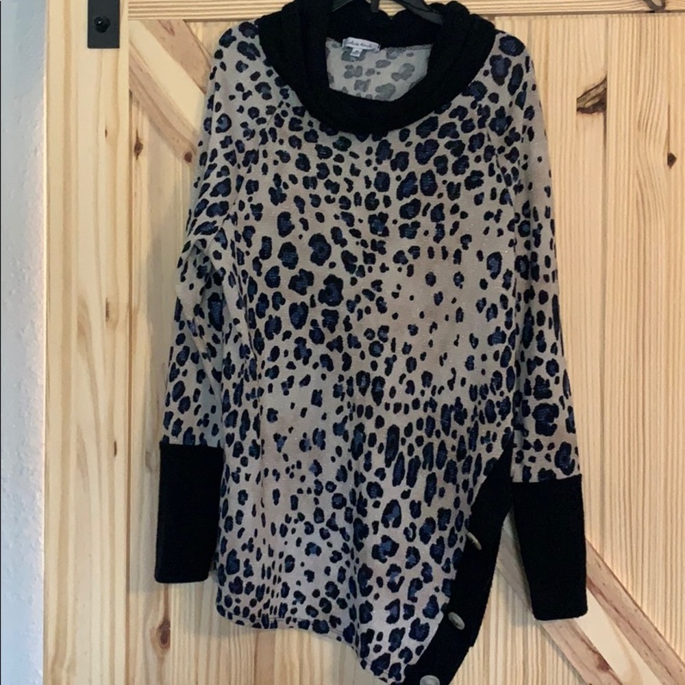 Cheetah sweater
